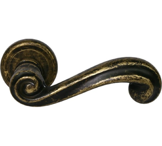 Ручка дверная Morelli PLAZA CC-1 OBA, цвет - античная бронза 9010394