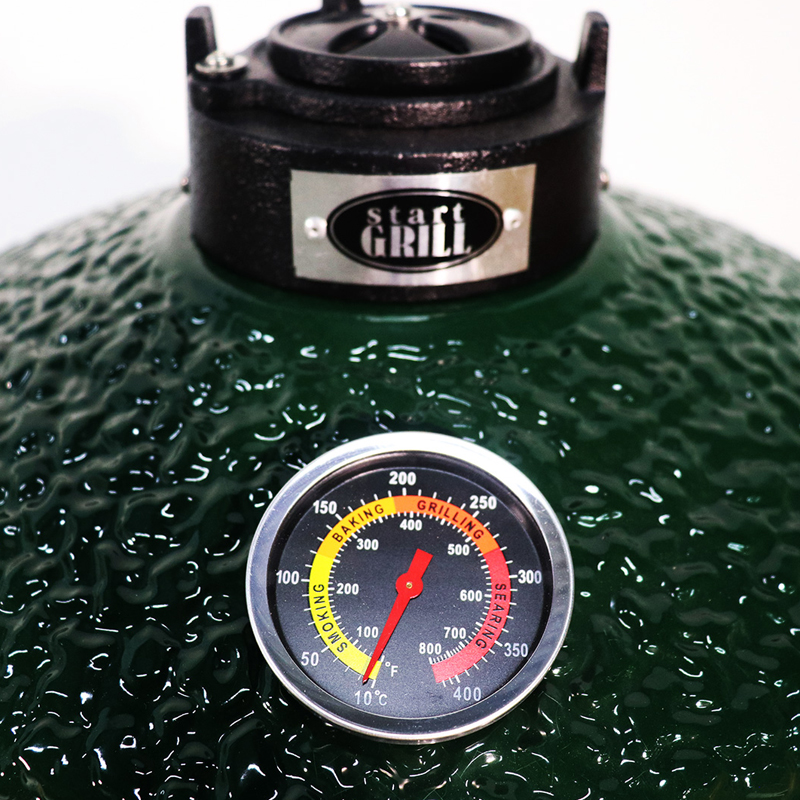 Гриль керамический Start Grill-16 PRO (39,8 см), зеленый