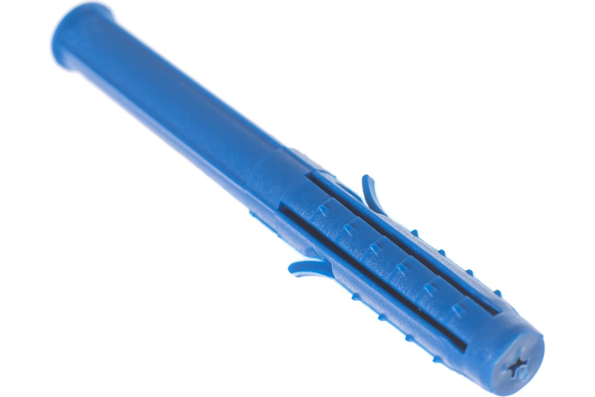 Дюбель распорный синий Tchappai (усы, шипы) 8х50мм