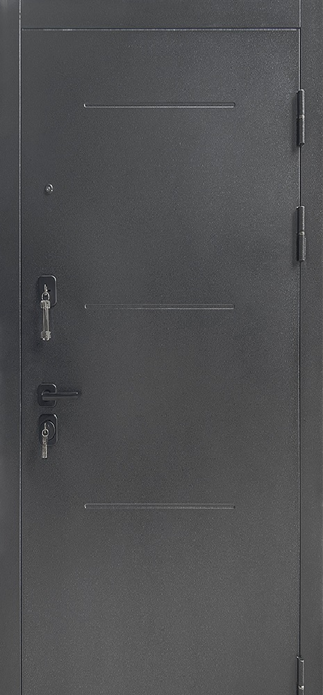 Входная дверь Монблан Серый графит